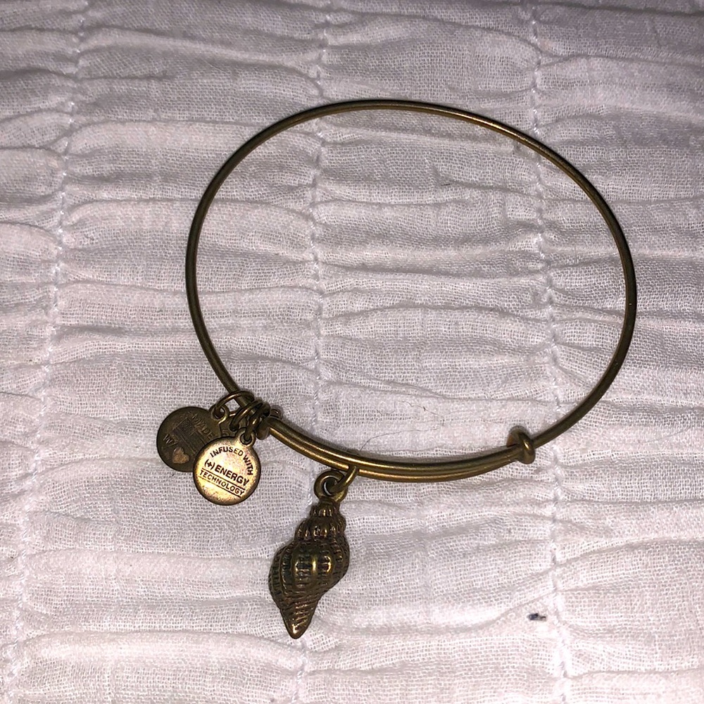 Shell Alex and Ani bracelet